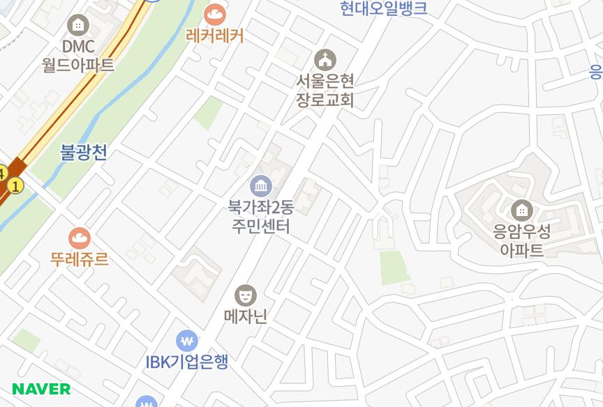 서울특별시 서대문구 북가좌동 동도하이츠비동 위치·실거래 시세 지도