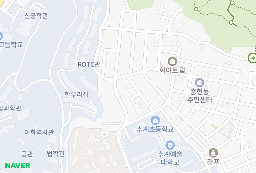 서울특별시 서대문구 북아현동 북아현3차 위치·실거래 시세 지도