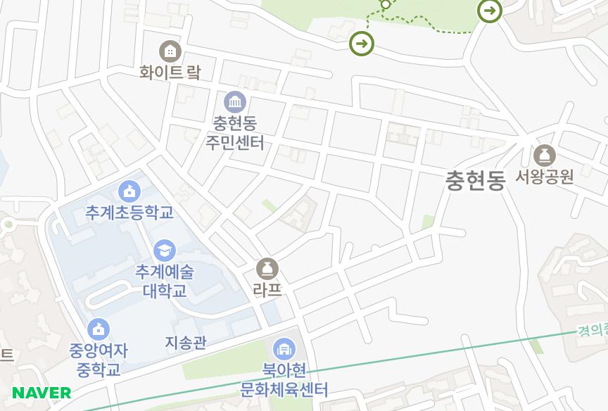 서울특별시 서대문구 북아현동 북아현조은1차 위치·실거래 시세 지도