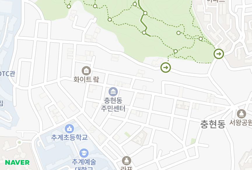 서울특별시 서대문구 북아현동 대성 위치·실거래 시세 지도
