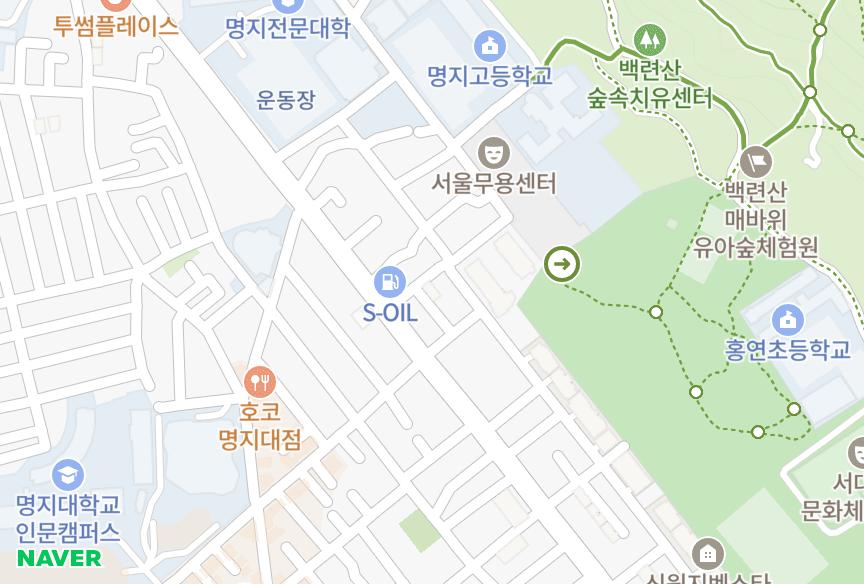 서울특별시 서대문구 홍은동 명가 위치·실거래 시세 지도