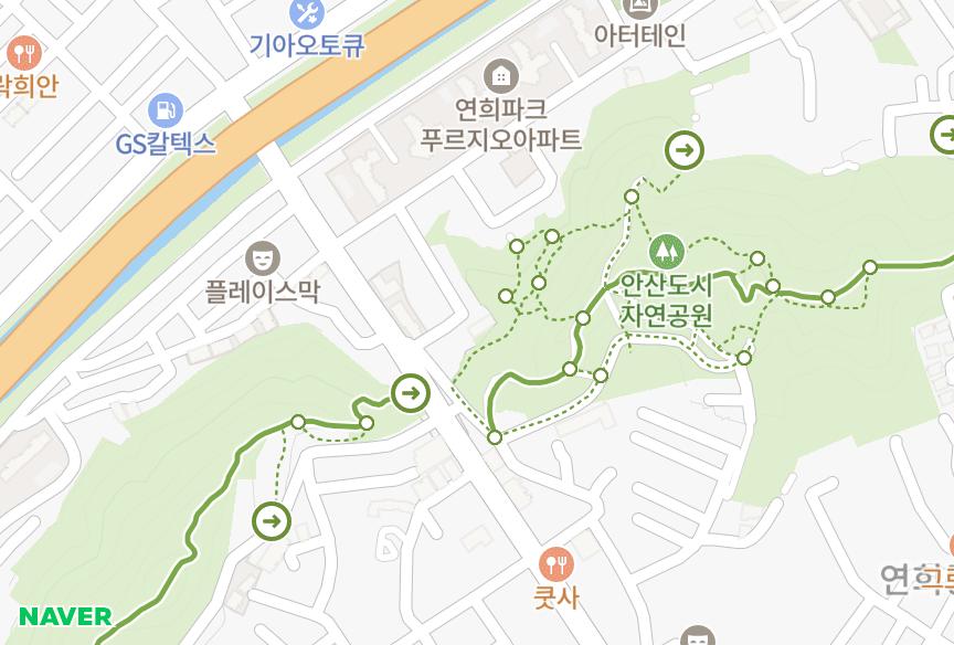 서울특별시 서대문구 연희동 연희에스엠 위치·실거래 시세 지도
