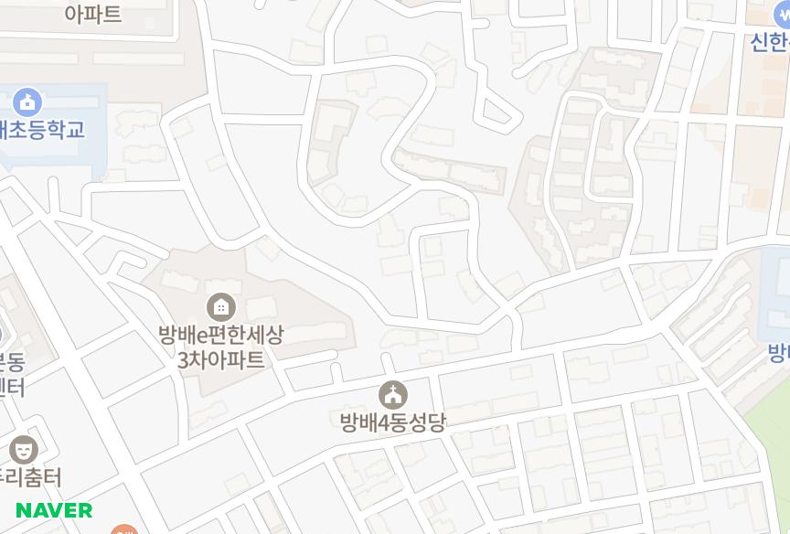 서울특별시 서초구 잠원동 신반포5차 위치·실거래 시세 지도