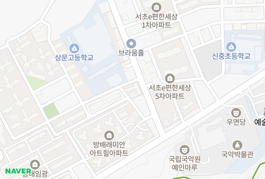 서울특별시 서초구 방배동 방배서초이에스에이3차 위치·실거래 시세 지도