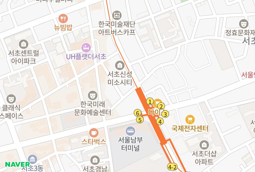 서울특별시 서초구 서초동 서초레몬 위치·실거래 시세 지도