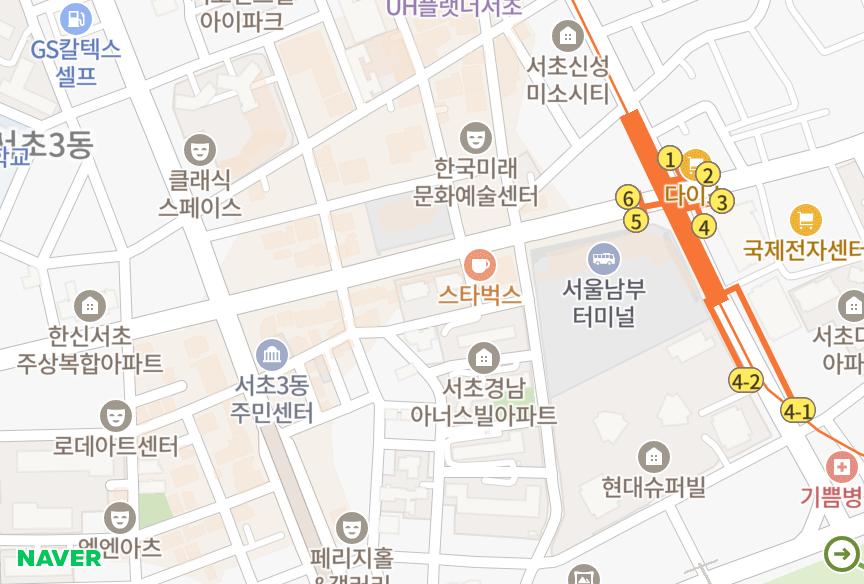 서울특별시 서초구 서초동 서초지웰 위치·실거래 시세 지도