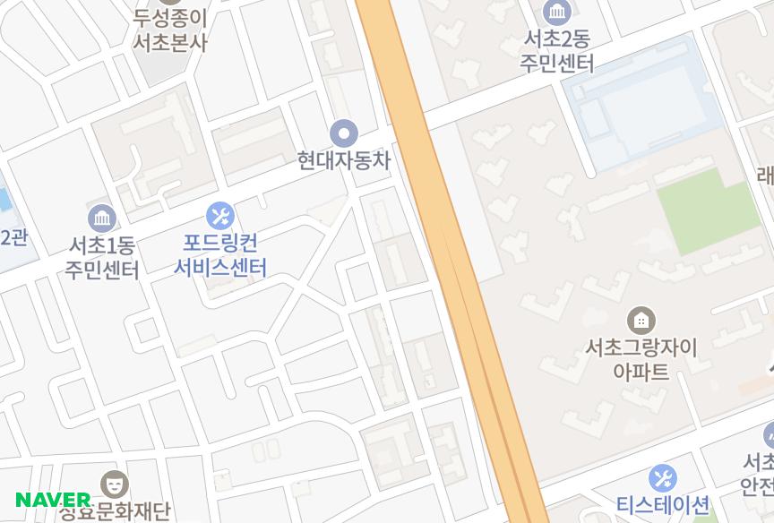 서울특별시 서초구 서초동 두진한아름 위치·실거래 시세 지도