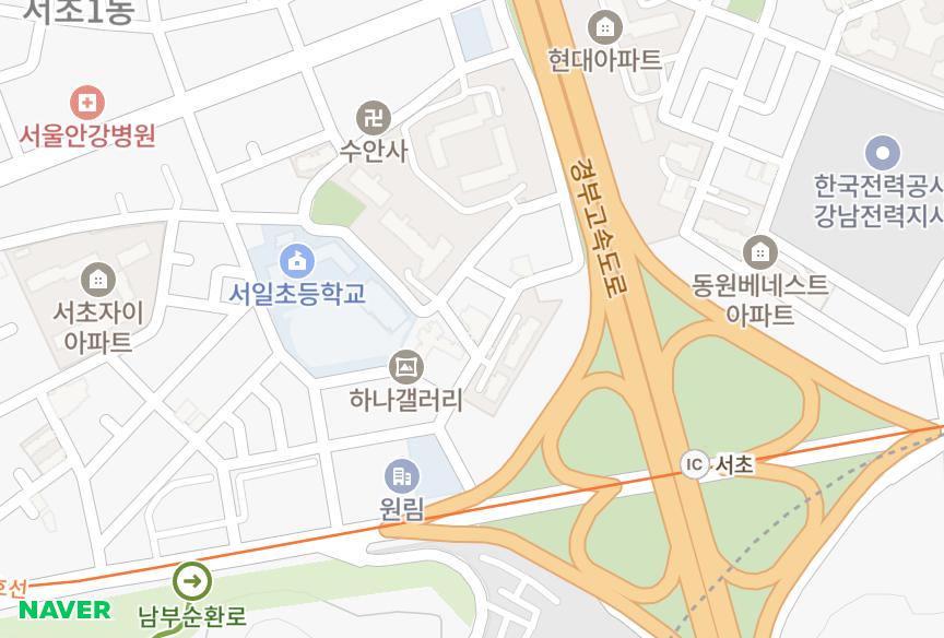 서울특별시 서초구 서초동 새티스 위치·실거래 시세 지도