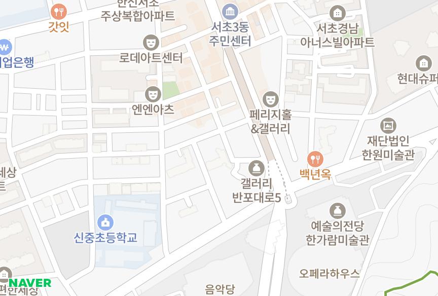 서울특별시 서초구 서초동 벽산서초블루밍 위치·실거래 시세 지도