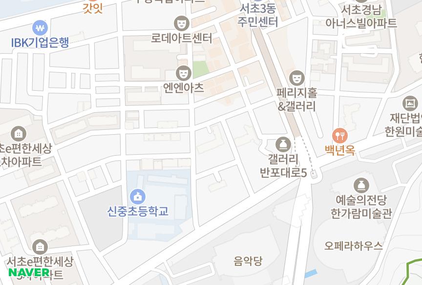 서울특별시 서초구 서초동 서초래미안4차 위치·실거래 시세 지도