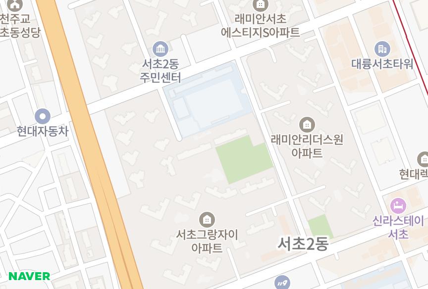 서울특별시 서초구 서초동 신동아 위치·실거래 시세 지도
