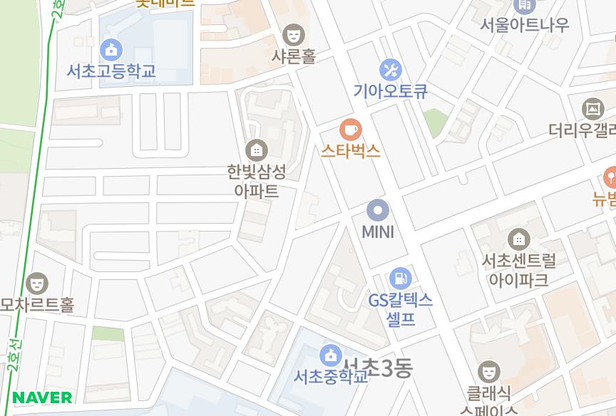 서울특별시 서초구 서초동 서초화원그랑빌 위치·실거래 시세 지도