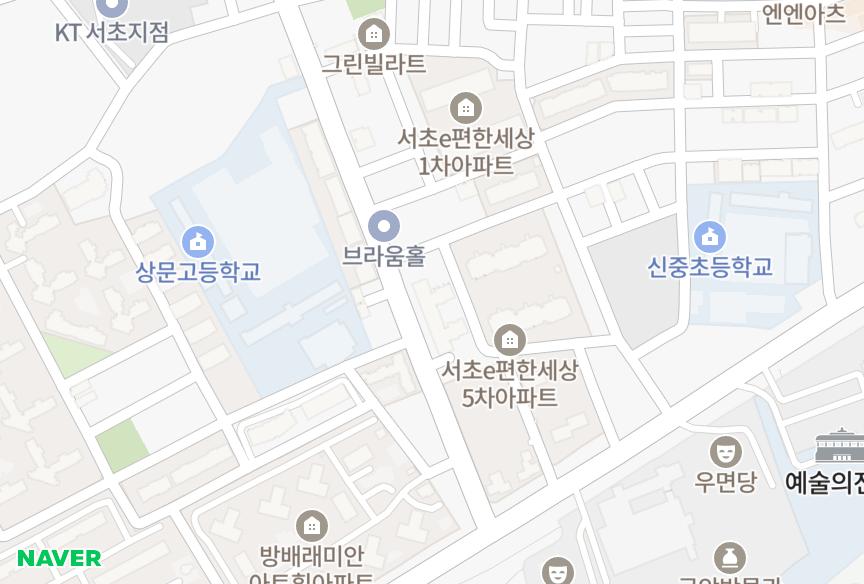 서울특별시 서초구 서초동 서초대우 위치·실거래 시세 지도