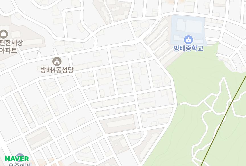 서울특별시 서초구 방배동 멤버스카운티601차 위치·실거래 시세 지도