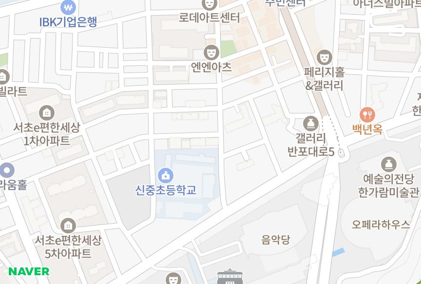 서울특별시 서초구 서초동 애지앙 위치·실거래 시세 지도