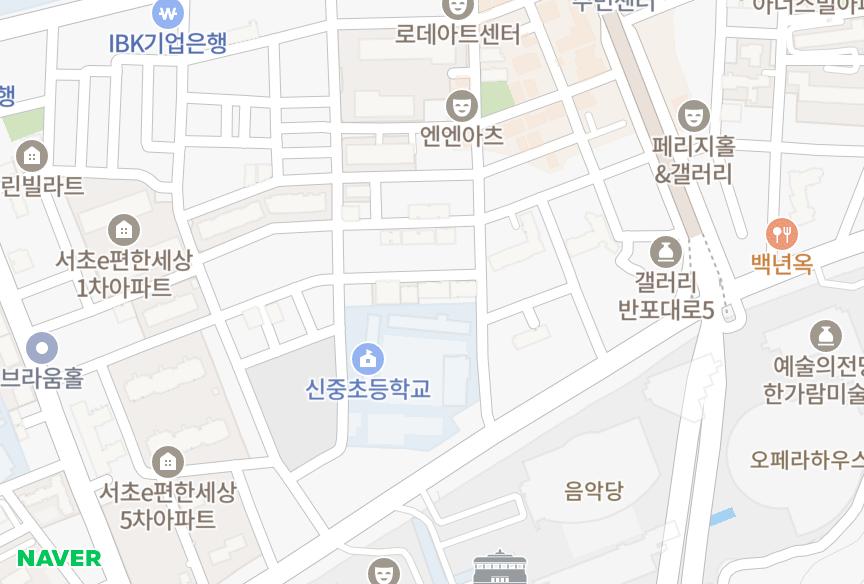 서울특별시 서초구 서초동 마샹스1차 위치·실거래 시세 지도