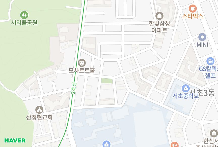 서울특별시 서초구 서초동 옥스포드빌라트 위치·실거래 시세 지도