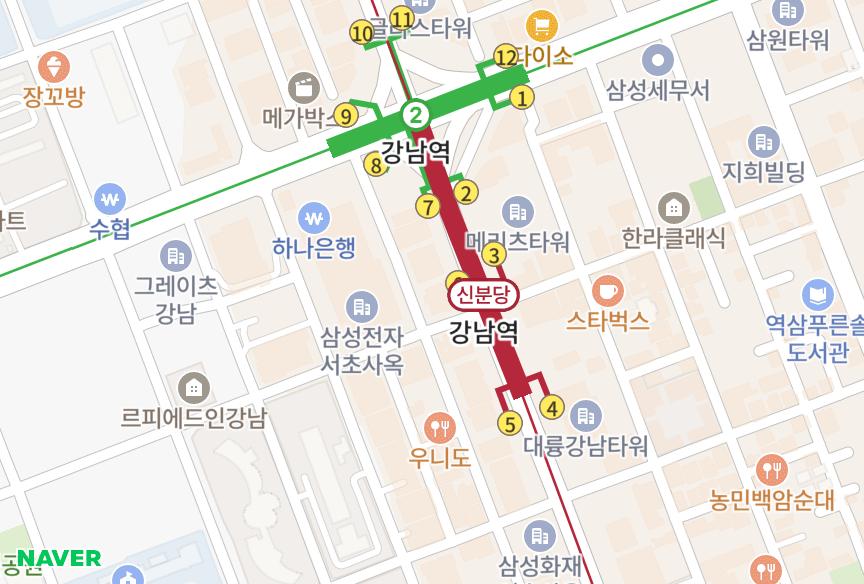 서울특별시 서초구 서초동 서초현대타워 위치·실거래 시세 지도