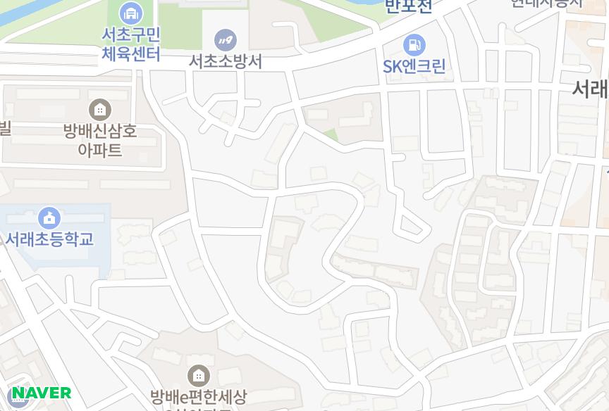 서울특별시 서초구 반포동 프레스턴클래식 위치·실거래 시세 지도