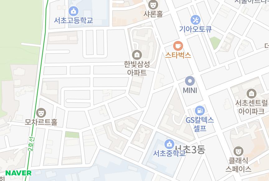 서울특별시 서초구 서초동 N-Suite101동 위치·실거래 시세 지도