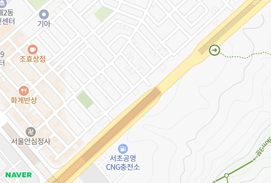 서울특별시 서초구 양재동 동원그린 위치·실거래 시세 지도