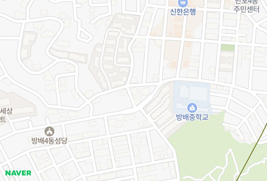 서울특별시 서초구 반포동 반포이안애1차 위치·실거래 시세 지도