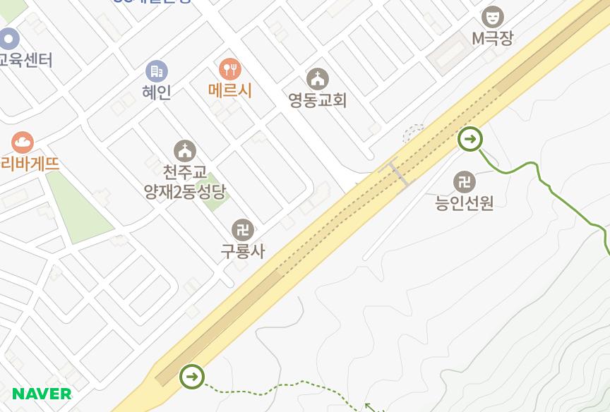 서울특별시 서초구 양재동 더-클라스 위치·실거래 시세 지도