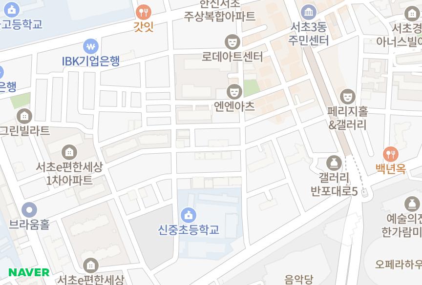 서울특별시 서초구 서초동 새티스2차 위치·실거래 시세 지도