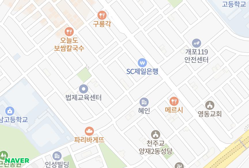서울특별시 서초구 양재동 양재테크노 위치·실거래 시세 지도