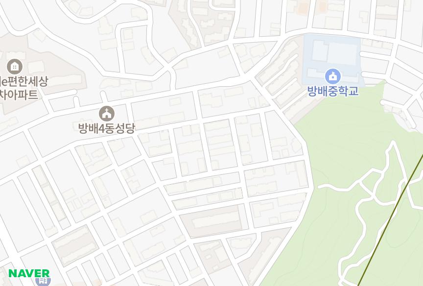 서울특별시 서초구 방배동 방배대우멤버스카운티502차 위치·실거래 시세 지도
