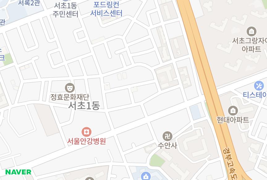 서울특별시 서초구 서초동 서초드림하이츠 위치·실거래 시세 지도