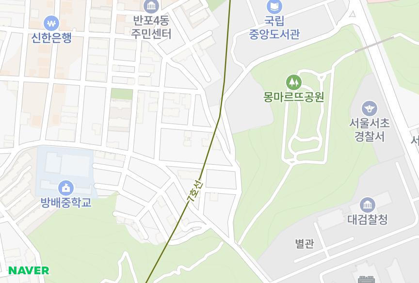 서울특별시 서초구 반포동 APELBAUM 위치·실거래 시세 지도