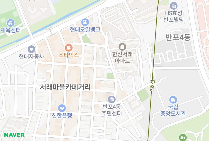 서울특별시 서초구 반포동 반포TS프리우스 위치·실거래 시세 지도