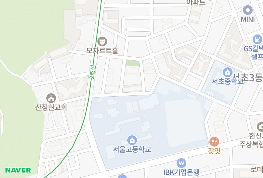 서울특별시 서초구 서초동 서초대림빌라트 위치·실거래 시세 지도