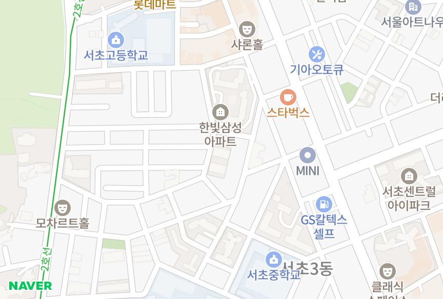 서울특별시 서초구 서초동 N-Suite102동 위치·실거래 시세 지도