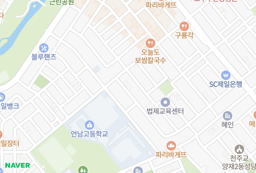 서울특별시 서초구 양재동 양재동현대 위치·실거래 시세 지도