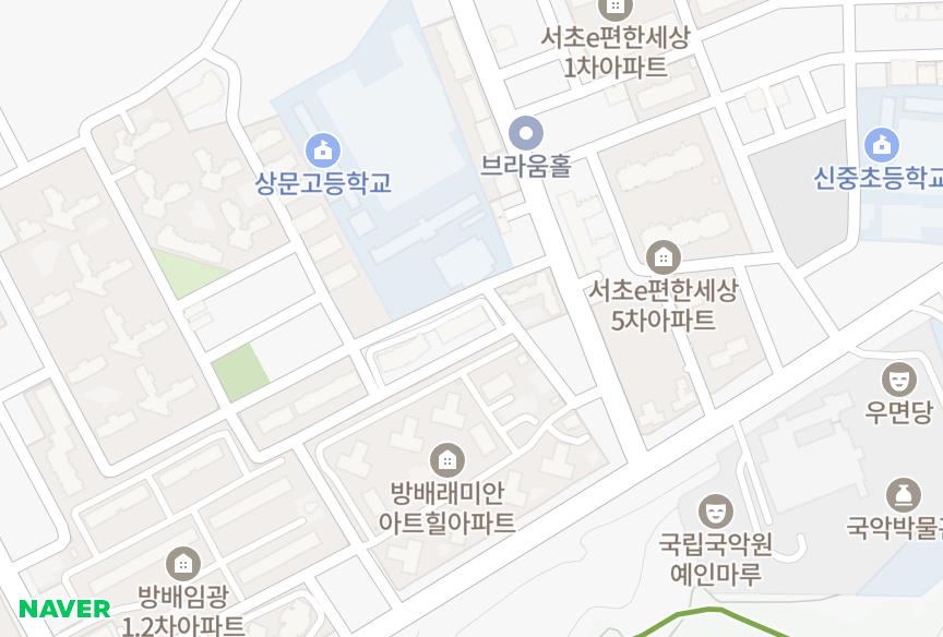 서울특별시 서초구 방배동 현대빌라트 위치·실거래 시세 지도