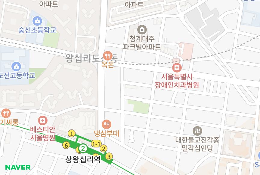 서울특별시 성동구 홍익동 주함해븐 위치·실거래 시세 지도