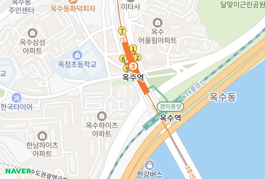 서울특별시 성동구 옥수동 강변벽산빌라트 위치·실거래 시세 지도