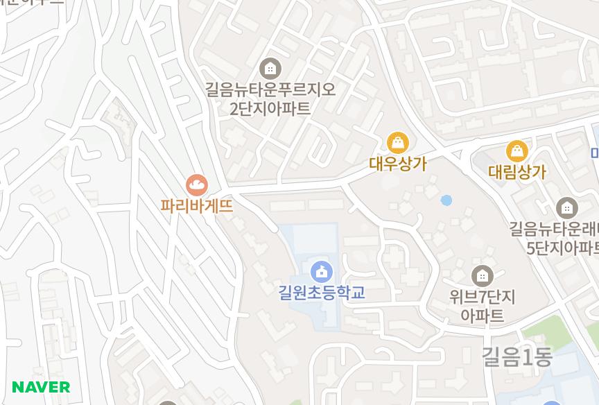 서울특별시 성북구 길음동 길음뉴타운3단지푸르지오 위치·실거래 시세 지도