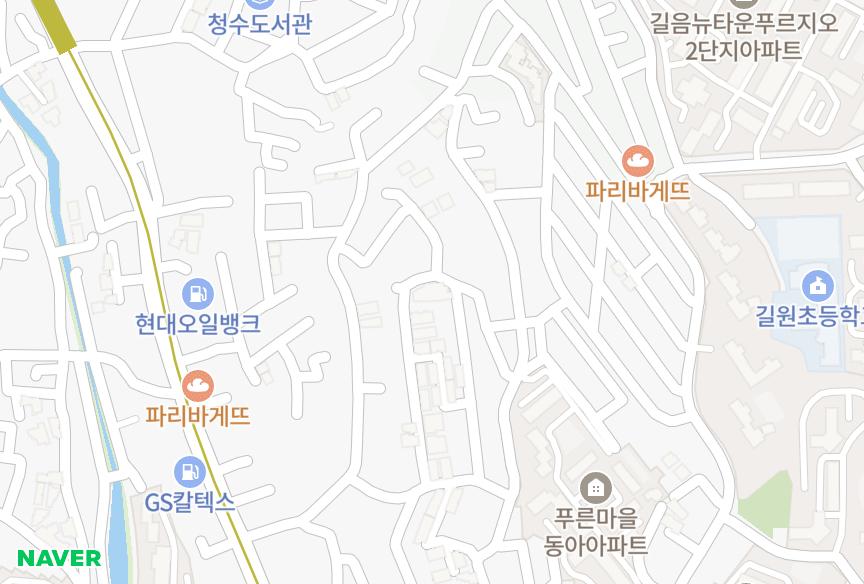 서울특별시 성북구 정릉동 이니지오2차 위치·실거래 시세 지도