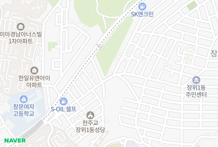 서울특별시 성북구 장위동 신장위 위치·실거래 시세 지도