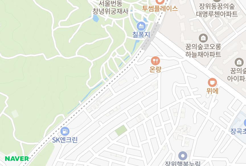 서울특별시 성북구 장위동 경헌그린 위치·실거래 시세 지도
