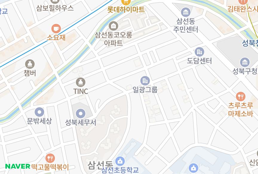 서울특별시 성북구 삼선동3가 주숭보타운 위치·실거래 시세 지도