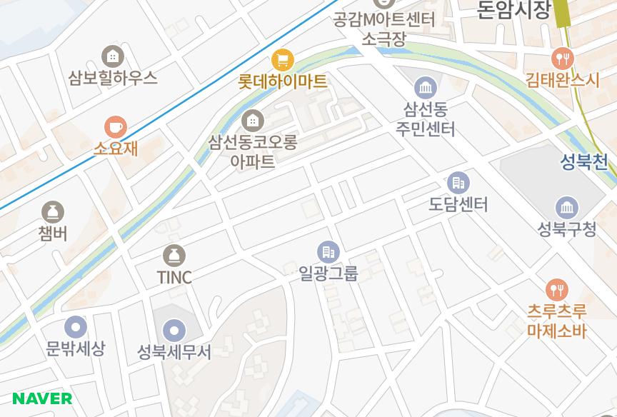 서울특별시 성북구 삼선동4가 삼선동공신 위치·실거래 시세 지도