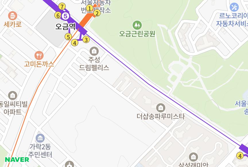 서울특별시 송파구 가락동 가락현대아파트(60동) 위치·실거래 시세 지도