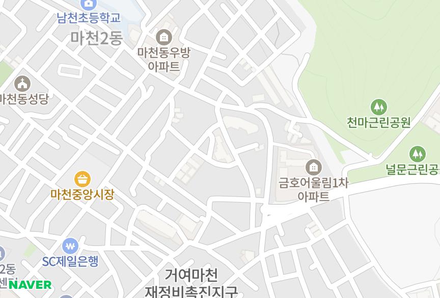 서울특별시 송파구 마천동 마천대성 위치·실거래 시세 지도