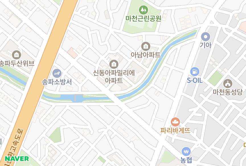 서울특별시 송파구 마천동 성영 위치·실거래 시세 지도