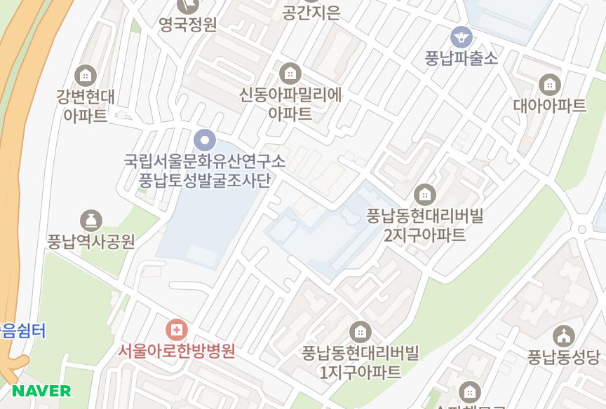 서울특별시 송파구 풍납동 송파앤스위트 위치·실거래 시세 지도