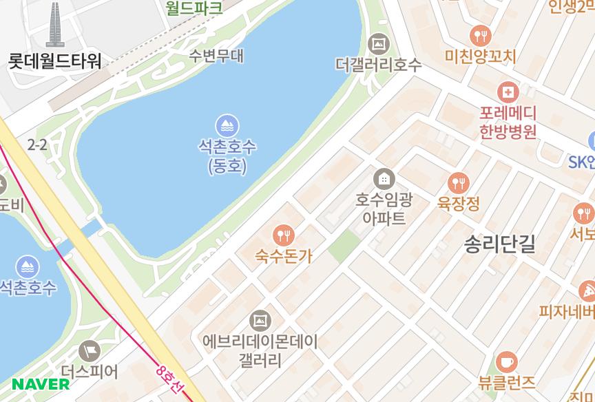 서울특별시 송파구 송파동 여흥레이크빌 위치·실거래 시세 지도